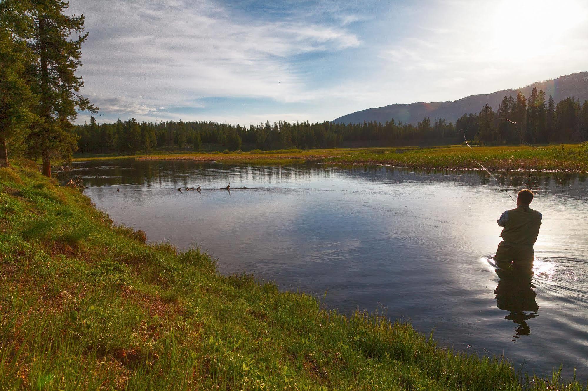 Headwaters Lodge & Cabins At Flagg Ranch Моран Экстерьер фото